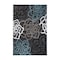 World Rug Gallery Contemporary Modern Floral Flowers 3'3'' x 5' Gray 108D.GRAY3X5 - alternate 10